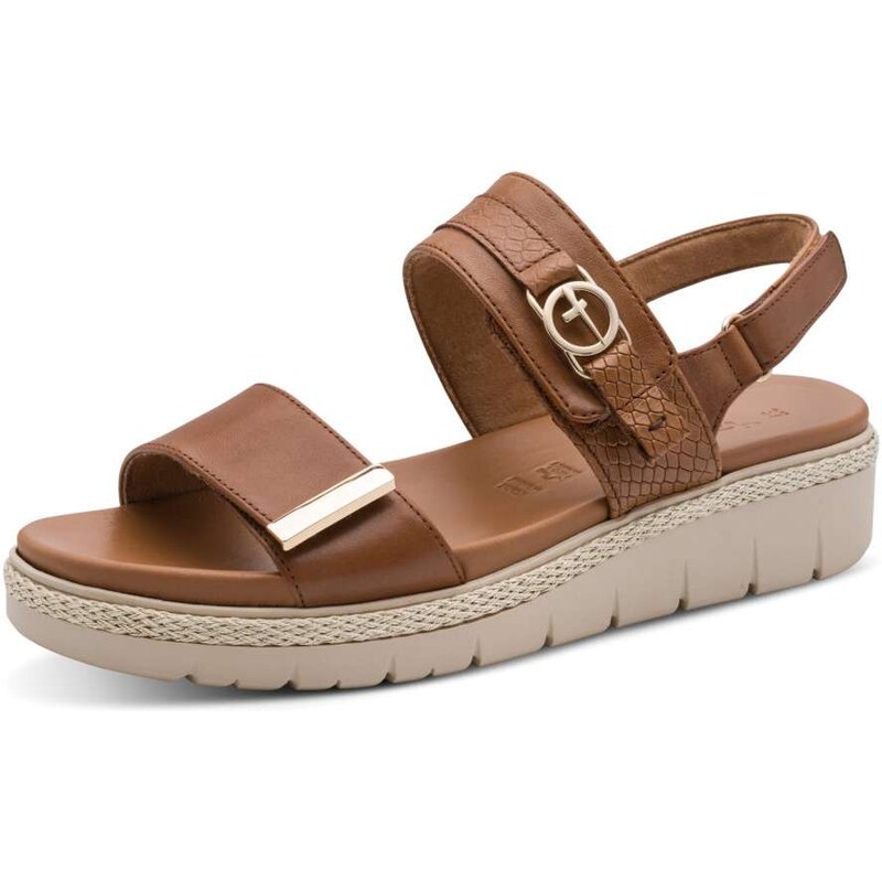 RIEKER Dámské sandály TAMARIS 28264-44-348 hnědá