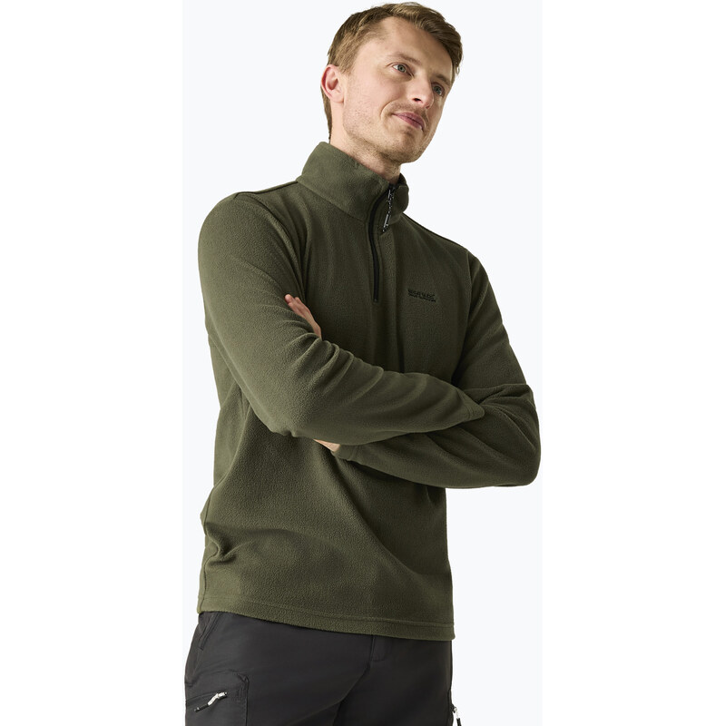 Pánská fleecová mikina REGATTA Thompson dark khaki