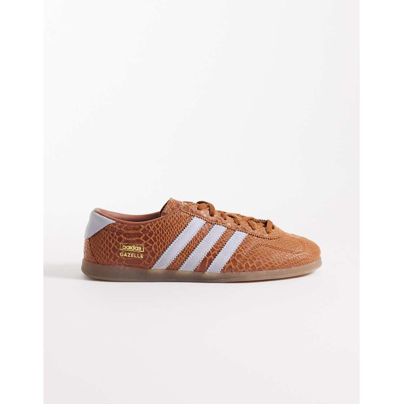 adidas Originals Gazelle Lo Pro in light brown and blue
