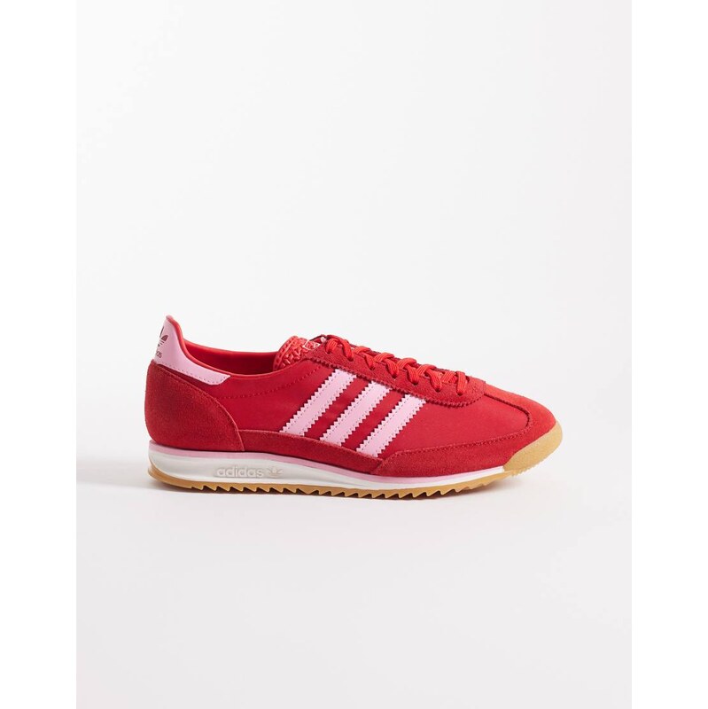 adidas Originals SL 72 OG trainers in red and pink