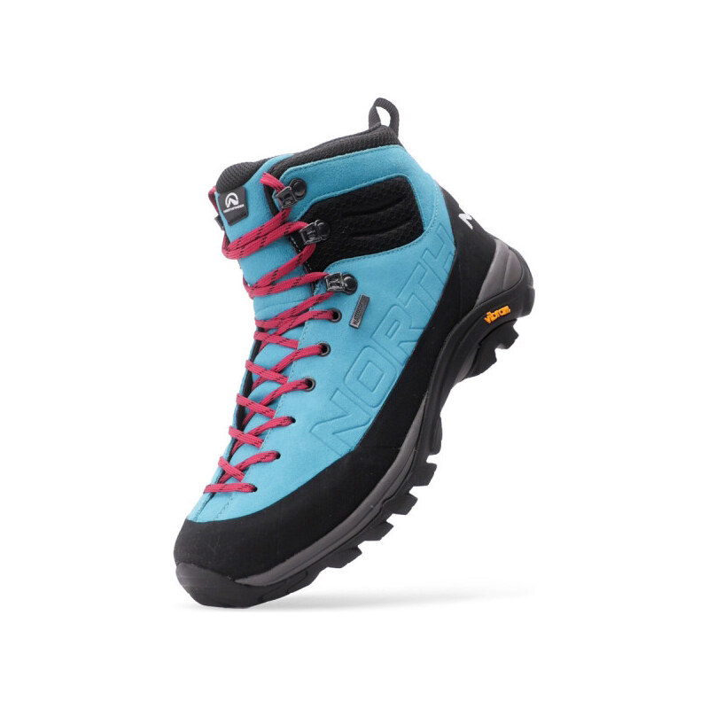 Dámské turistické boty NORTHFINDER PANGMA leather hiking boots azurebl 114423102