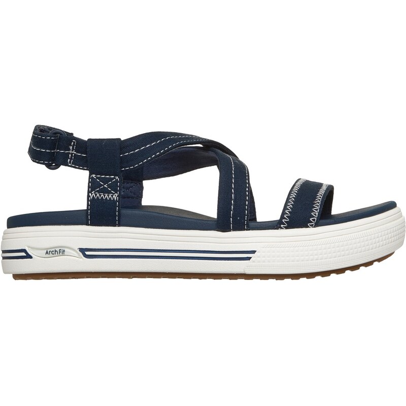 Skechers Ženy Arch Fit Arcade sandály - Adieu v Tmave Modrá,