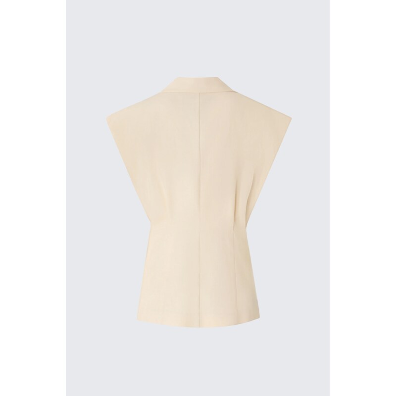Dámské sako PINKO FLOELLA 106509A2W6C00 krémové