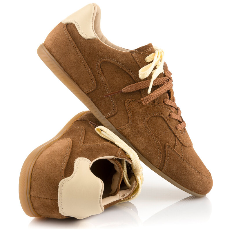 TENISKY GANT SPERLY COGNAC