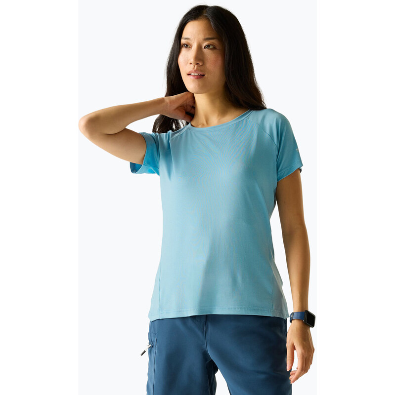 Dámské trekové tričko REGATTA Limonite washed denim