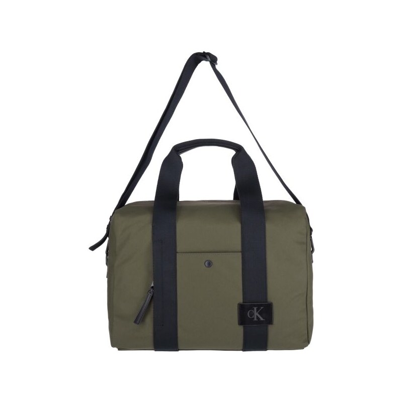 Calvin Klein CANVAS MIX LARGE DUFFLE Cestovní taška
