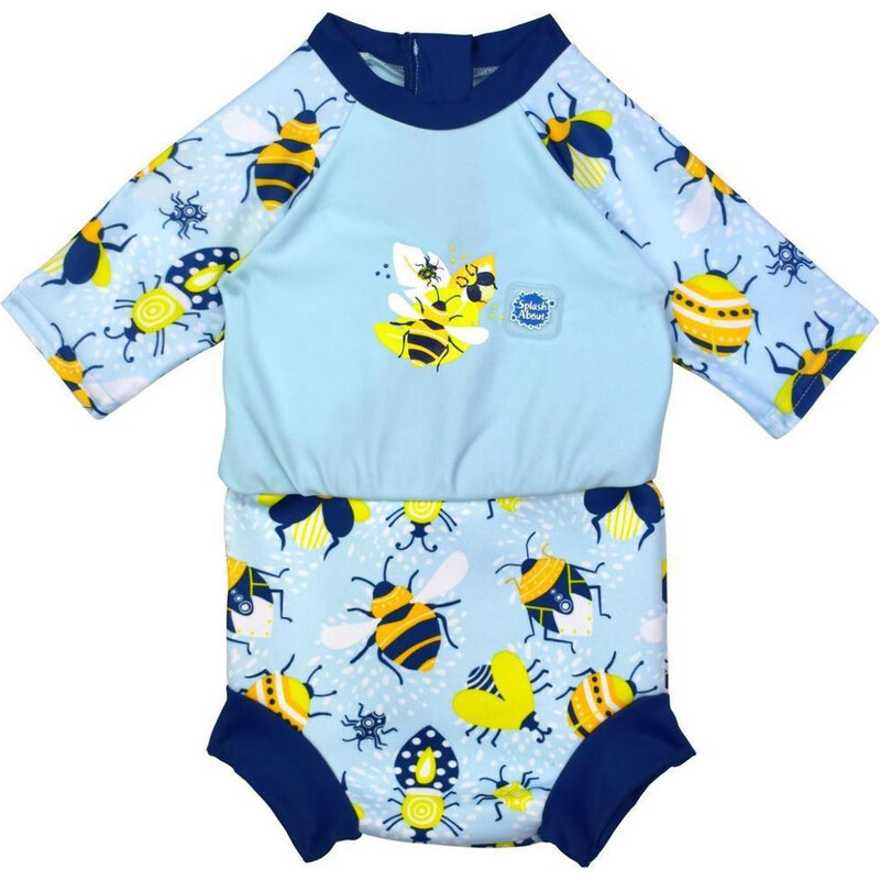 Splash About Plavky Happy Nappy UV obleček 3/4 rukáv Bugs Life