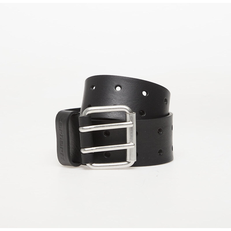 Pásek Carhartt WIP Double Script Belt Black/ Silver L