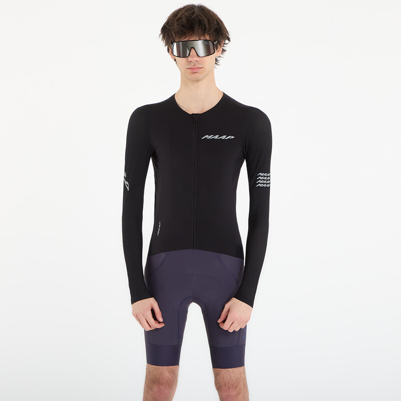 Dres MAAP Pro Emerge Ls Jersey Black L
