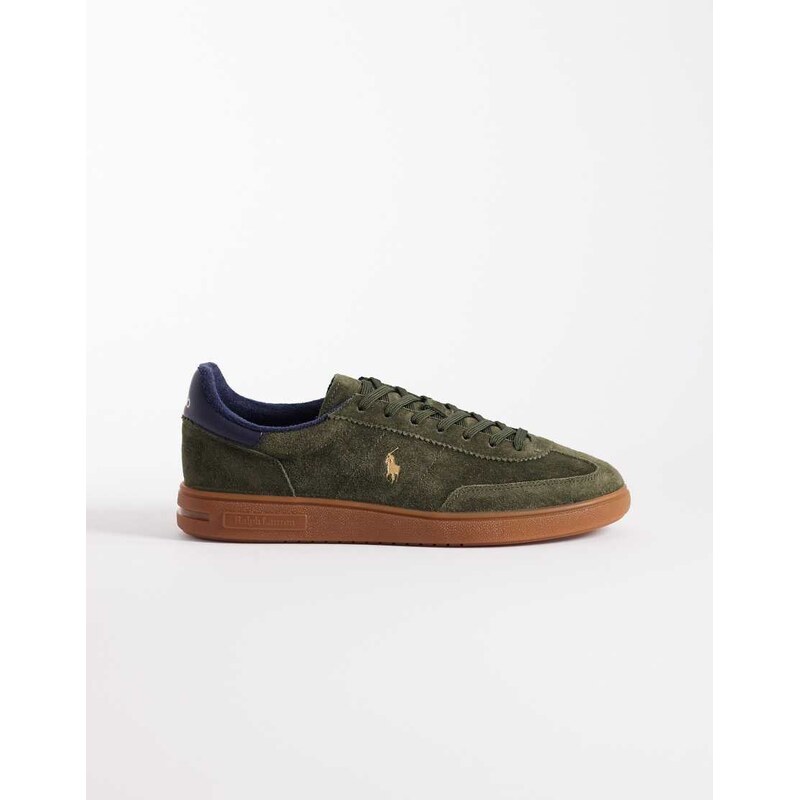 Polo Ralph Lauren trainers in khaki and navy