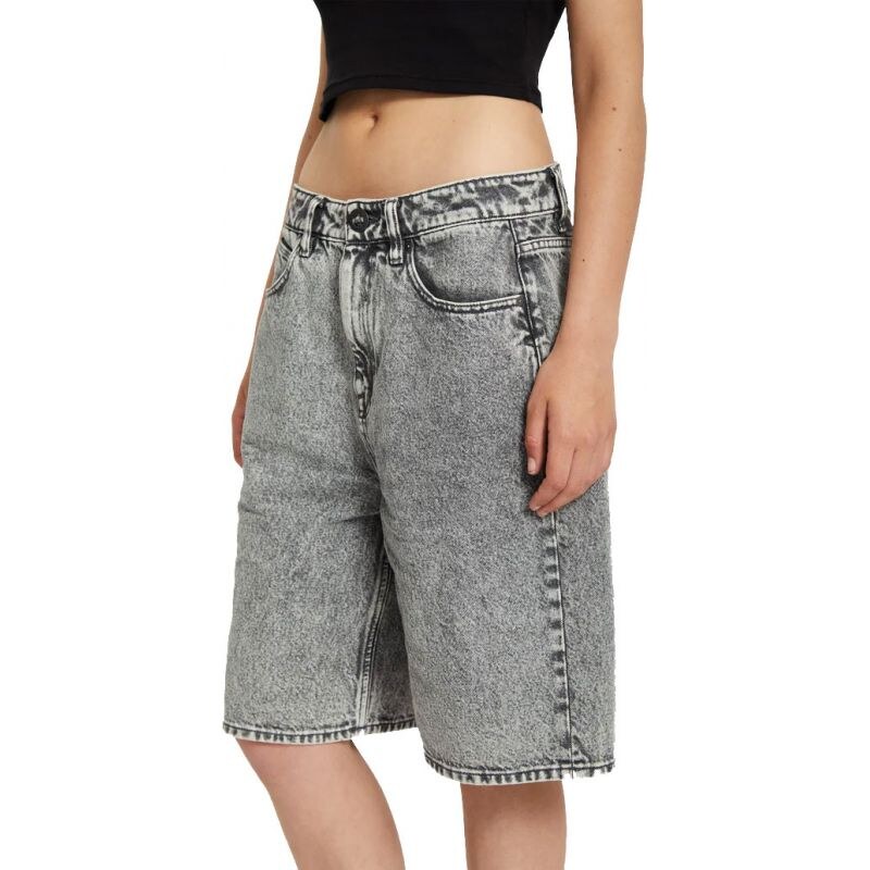 KRAŤASY VOLCOM Beeggy Denim WMS - šedá - 114426625