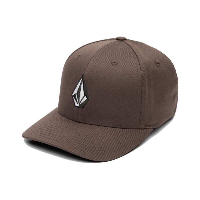KŠILTOVKA VOLCOM Full Stone Flexfit - hnědá -
