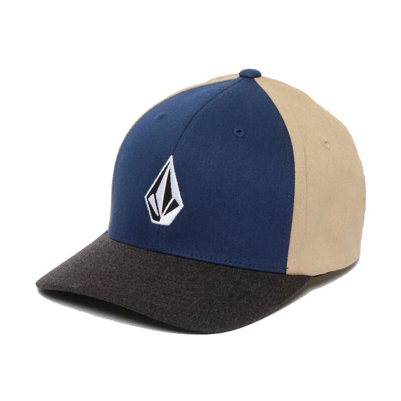 KŠILTOVKA VOLCOM Full Stone Hthr Flexfit - modrá -