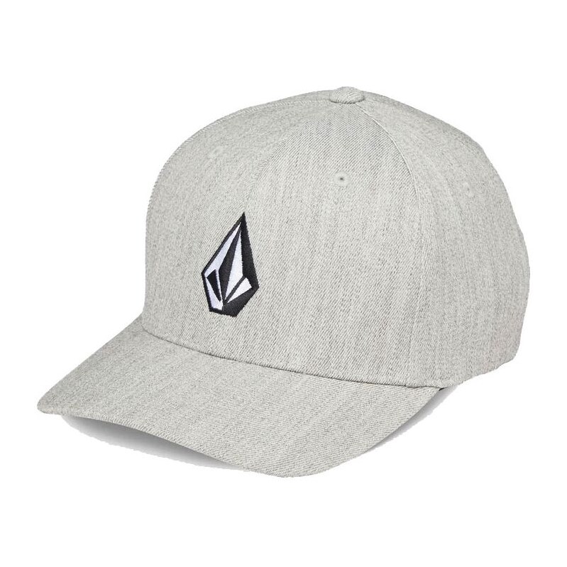 KŠILTOVKA VOLCOM Full Stone Hthr Flexfit - šedá -