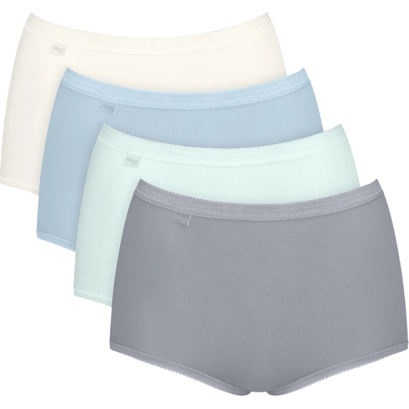 Dámské kalhotky Basic+ Maxi C4P - BLUE - kombinace modré M031 - SLOGGI 114220169