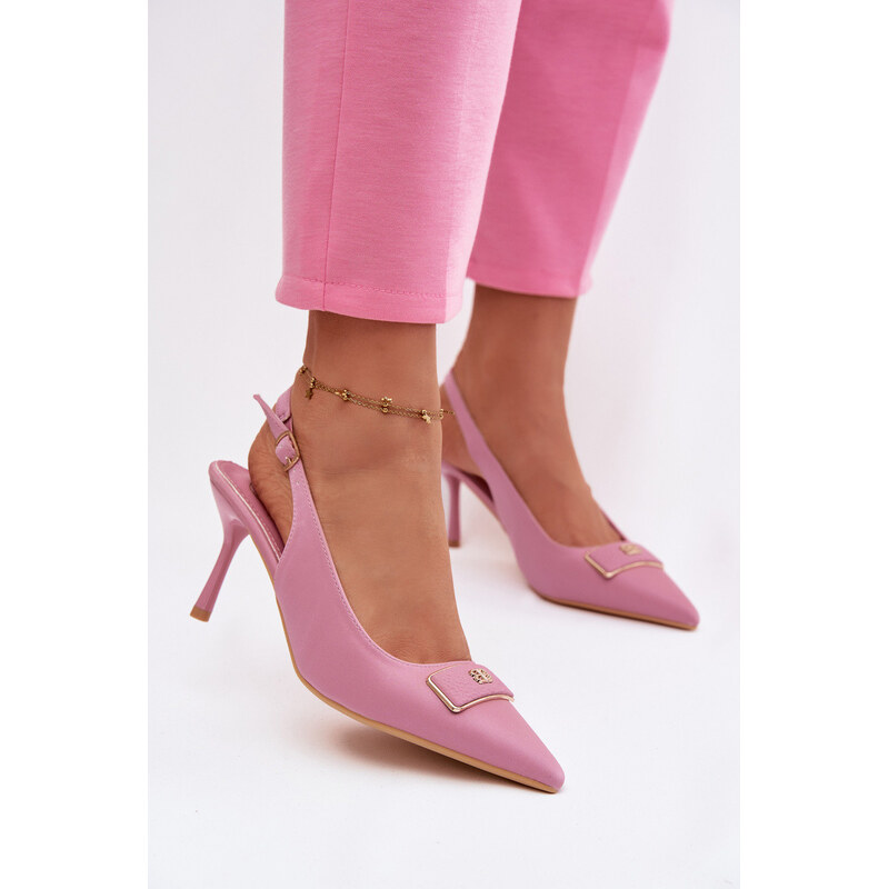 SWEET SHOES Dámské sandály Lurella 55-A62 růžové - Givana 114428539