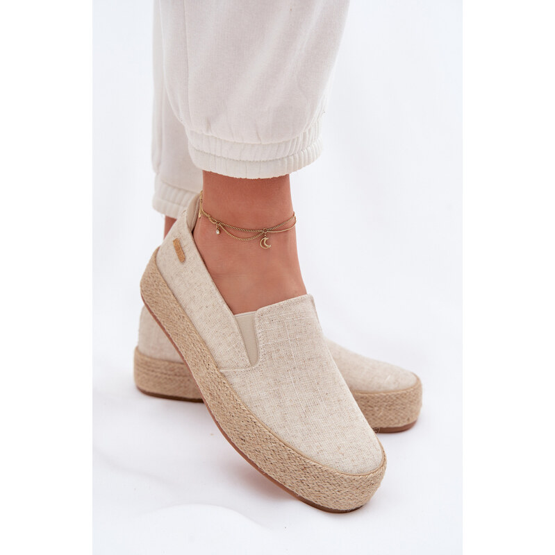 BIG STAR SHOES Dámské espadrilky na platformě Big Star 114431586