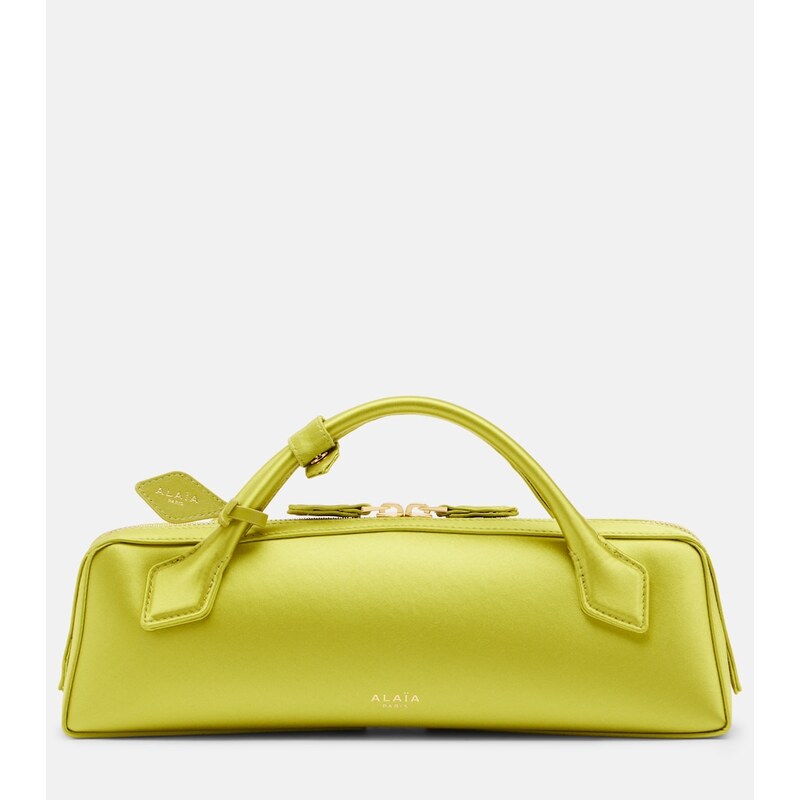 Alaia AlaÃ¯a Le Teckel satin clutch