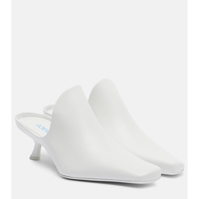 Loewe Emily leather mules