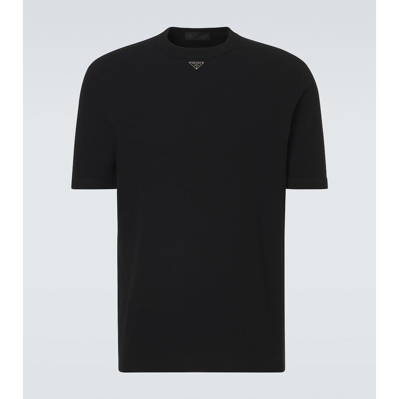 Prada Logo cotton T-shirt