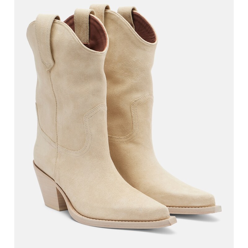 Paris Texas Dakota suede ankle boots