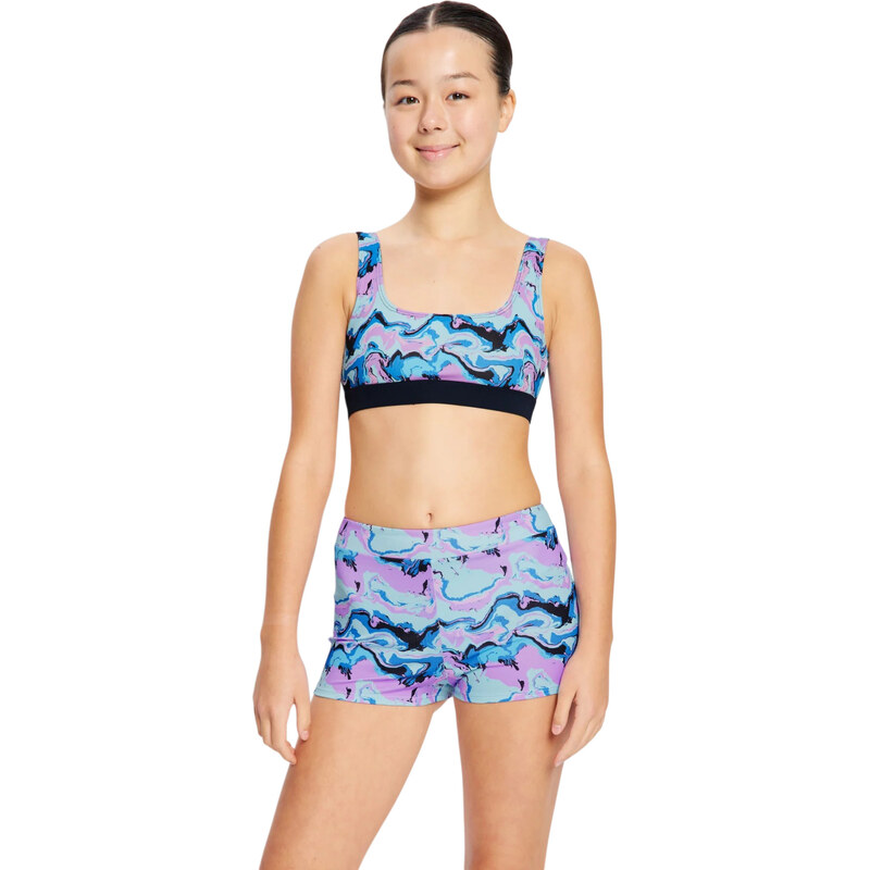 Dívčí menstruační plavky Modibodi Performance Hi Waist Short