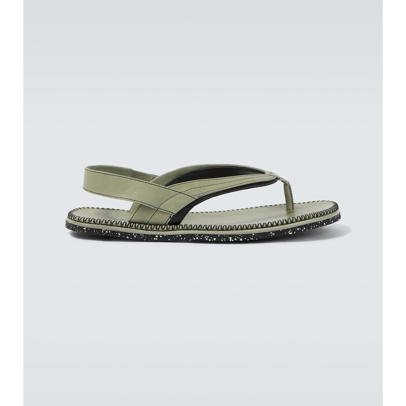 Kiko Kostadinov Andras leather thong sandals
