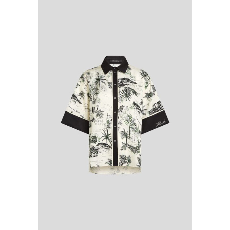 HALENKA KARL LAGERFELD FLUID PJ BLOUSE