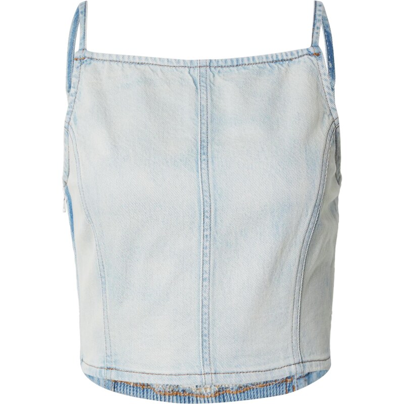 LEVIS  Top Square Neck Tank Top světlemodrá