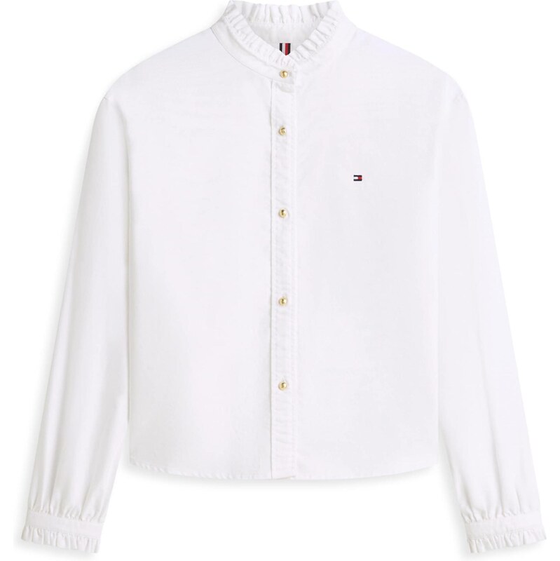 TOMMY HILFIGER Halenka marine modrá / červená / bílá