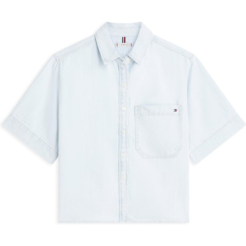 TOMMY HILFIGER Halenka světlemodrá