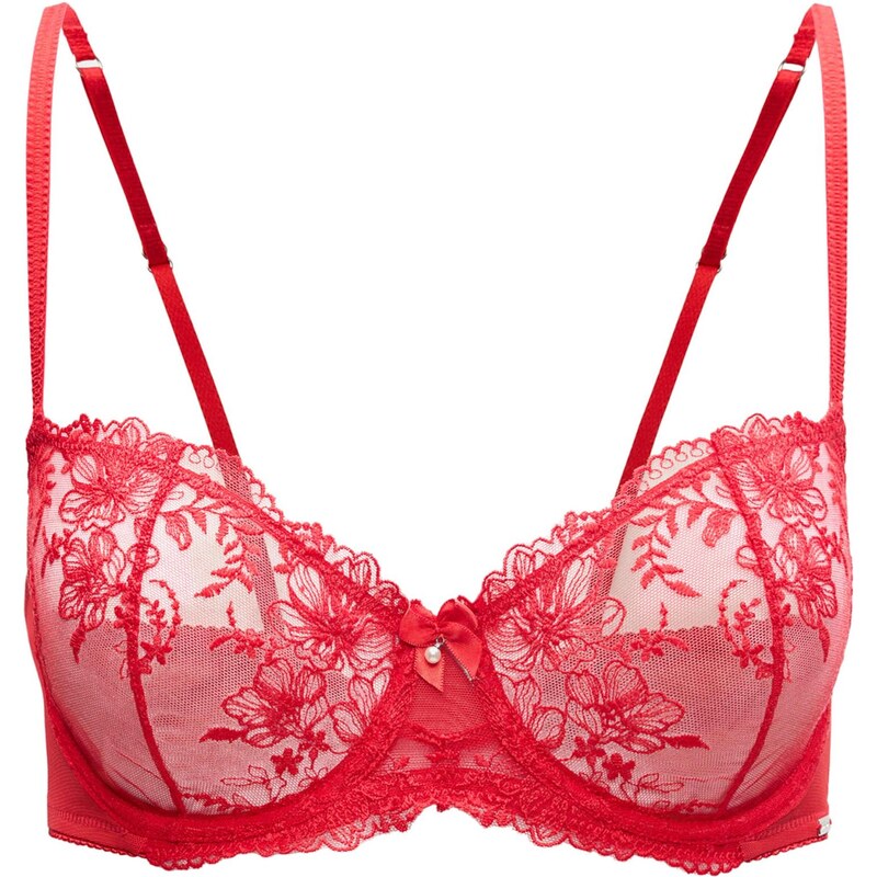 Lindex Podprsenka Senna Lina červená 114436757