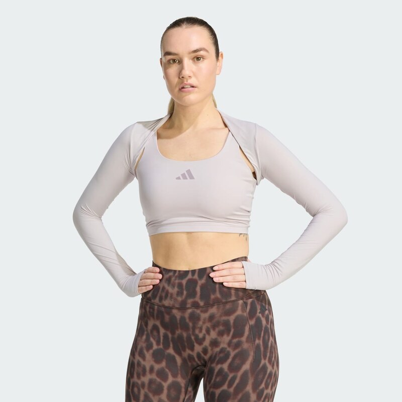 Adidas Krátký tréninkový top PrimeLift Essentials Contour 114434893