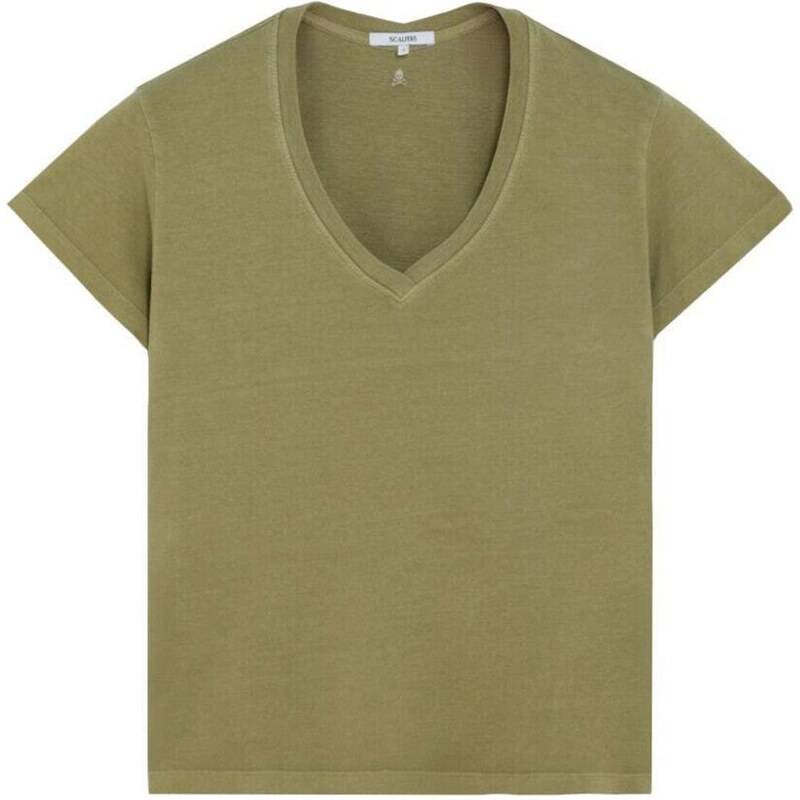 Scalpers Tričko khaki