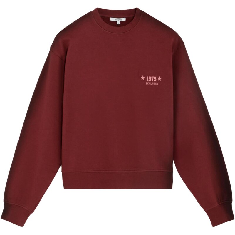 Scalpers Mikina červená / burgundská červeň 114436956