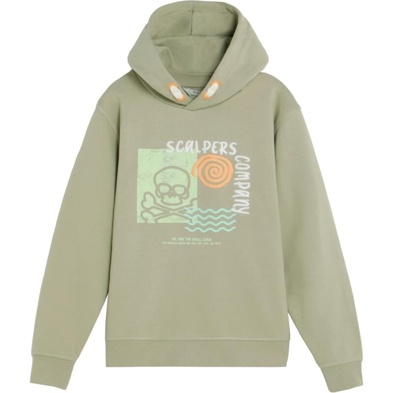 Scalpers Mikina   khaki
