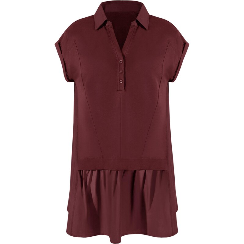 Imily Bela Šaty Dresses burgundská červeň