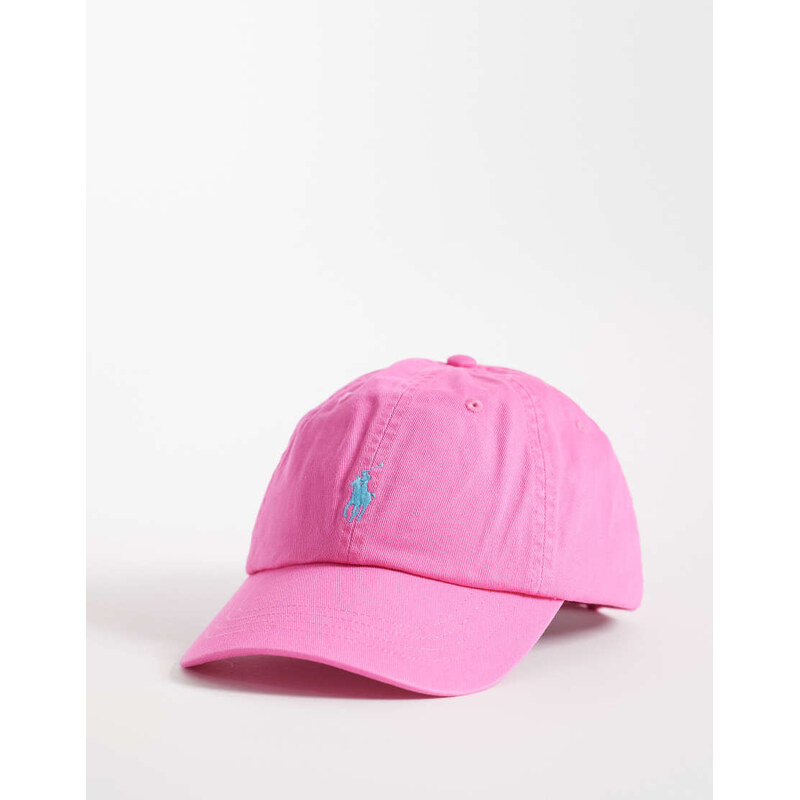 Polo Ralph Lauren icon logo baseball cap in pink