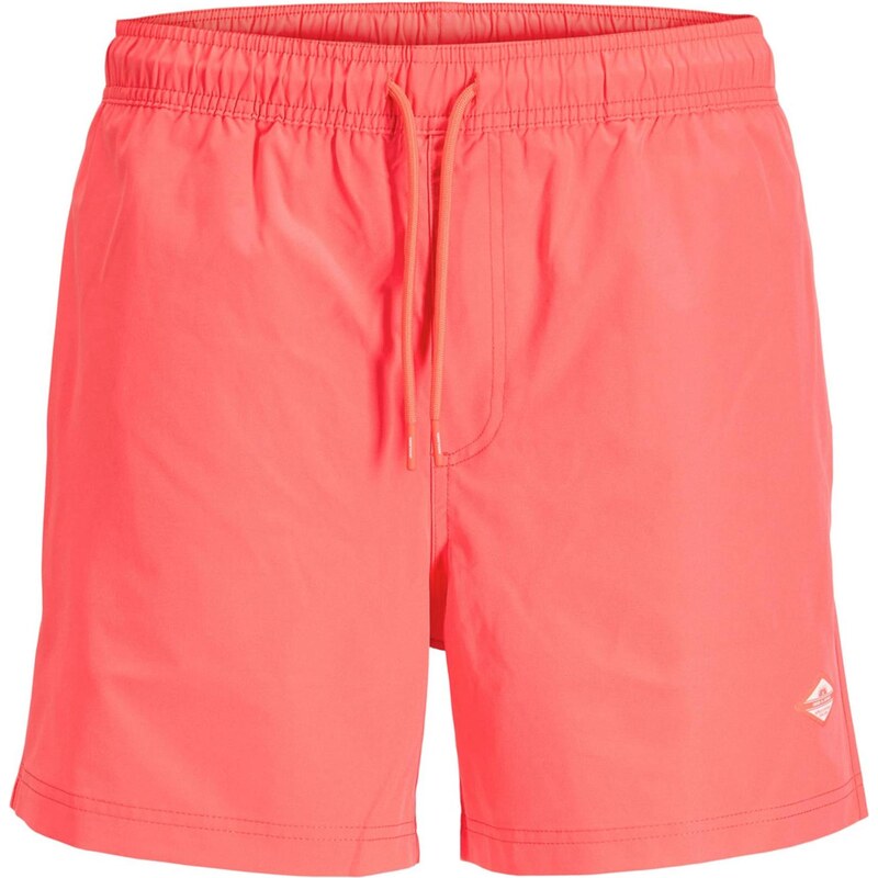 JACK & JONES Plavecké šortky JPSTMaui Tropic korálová