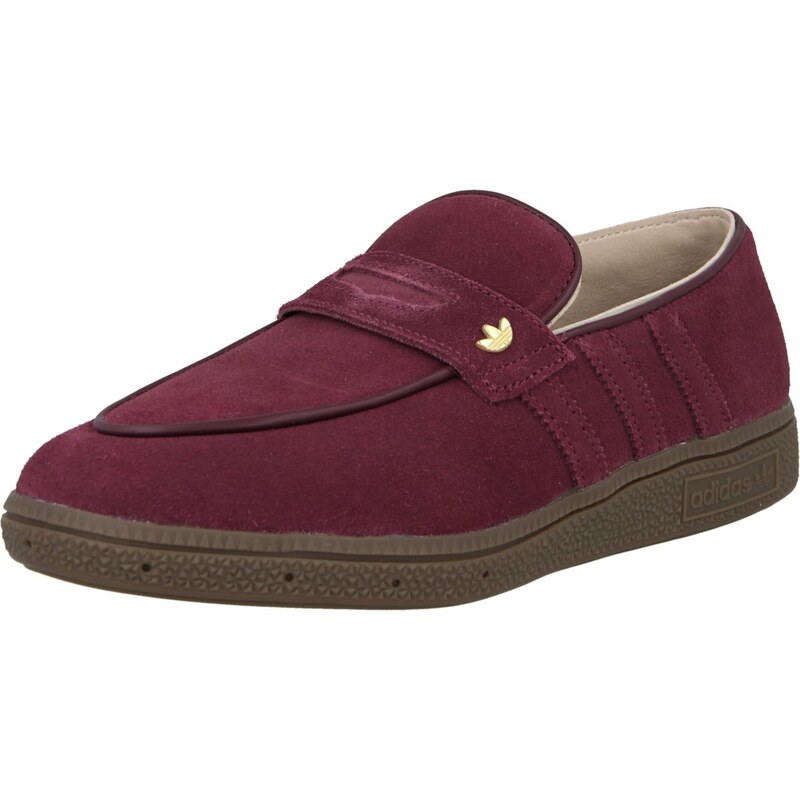 ADIDAS ORIGINALS Mokasíny HANDBALL SPEZIAL bordó 114437496