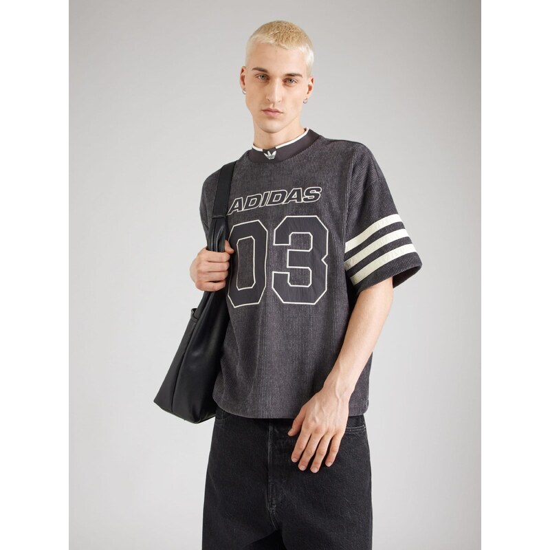 ADIDAS ORIGINALS Tričko 'FB' světle béžová / černá
