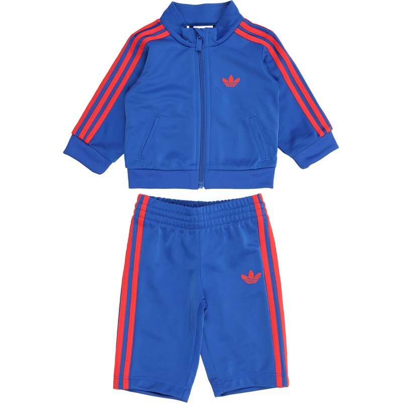 ADIDAS ORIGINALS Joggingová souprava FIREBIRD modrá / červená