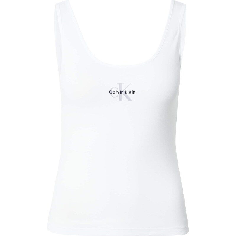 Calvin Klein Underwear Tričko na spaní černá / bílá 114437661