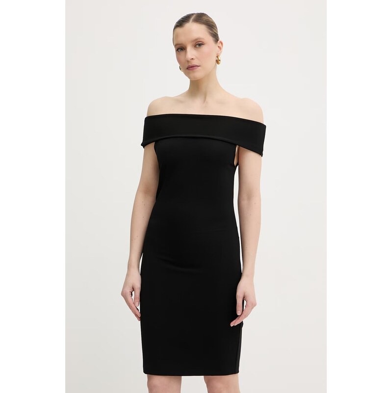Armani Exchange malé černé šaty