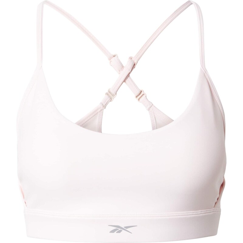Reebok Sportovní podprsenka pudrová
