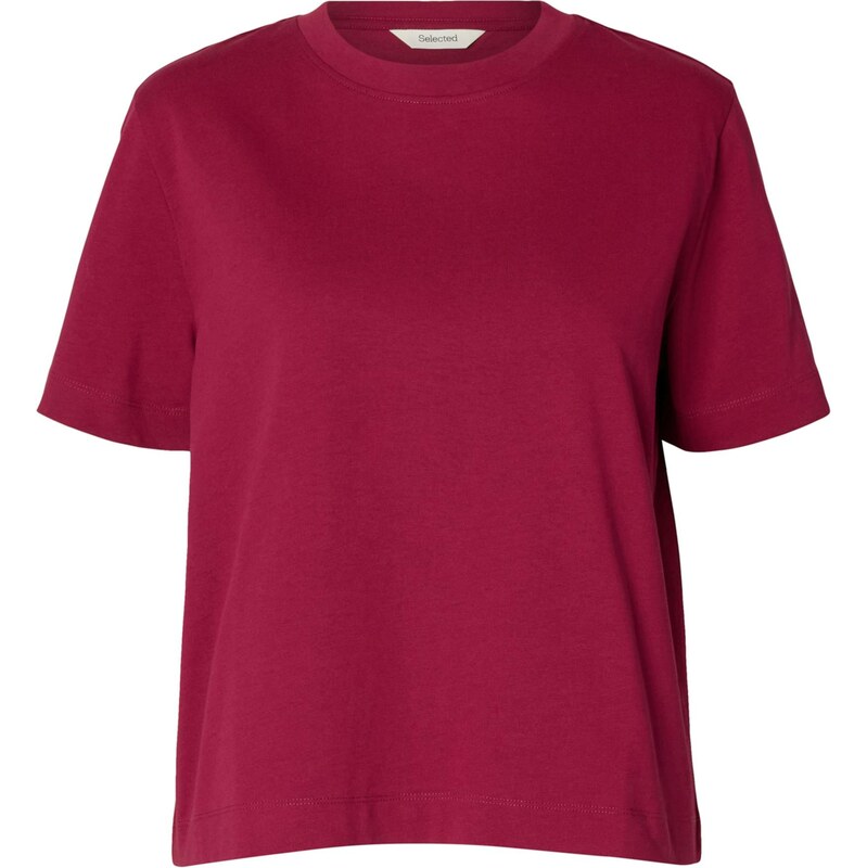 SELECTED Tričko SLFEssential magenta