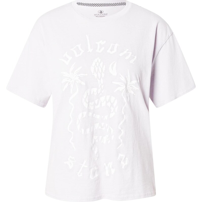 Volcom Tričko BURNOUT pastelová fialová / bílá 114438191