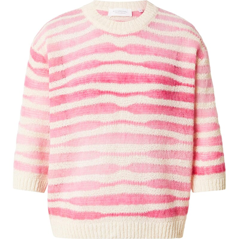 Rich & Royal Svetr pink / bílá 114438248