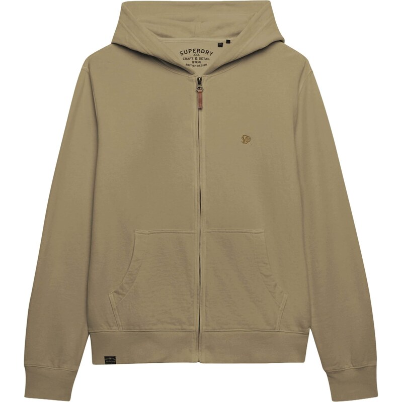 Superdry & Co Mikina Essential olivová