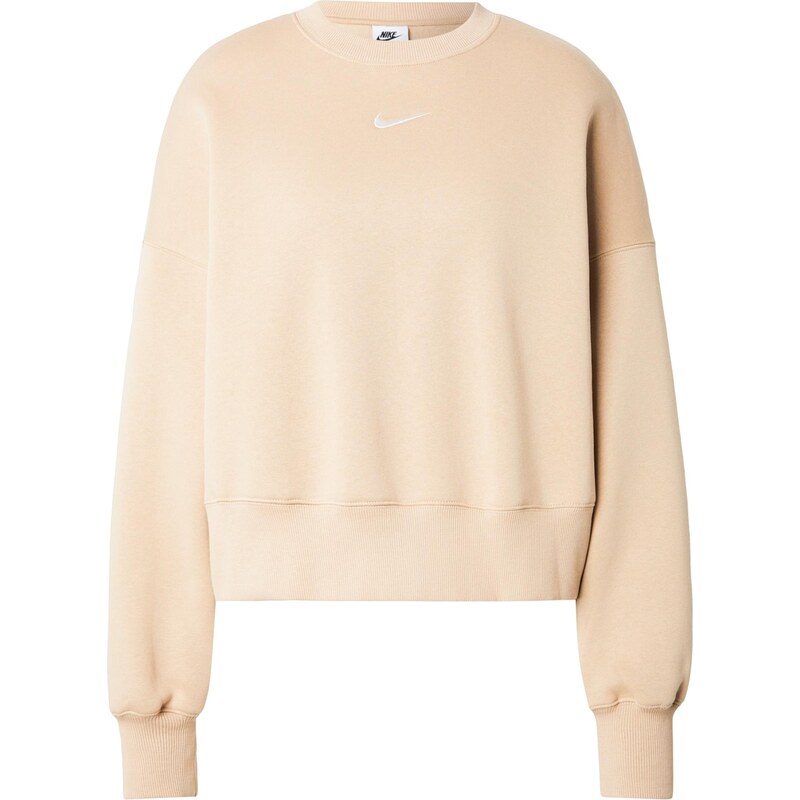 Nike Sportswear Mikina Phoenix Fleece světle hnědá